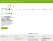 Tablet Screenshot of inrals.com